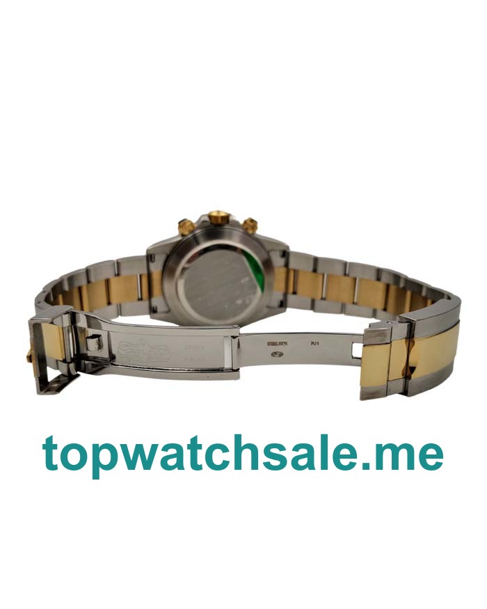 UK Black And Champagne Dials Steel And Gold Rolex Cosmograph Daytona 116503 JF Replica Watches