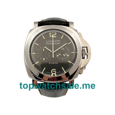45.5MM UK Replica Panerai Luminor PAM00361 Watches With Black Dials