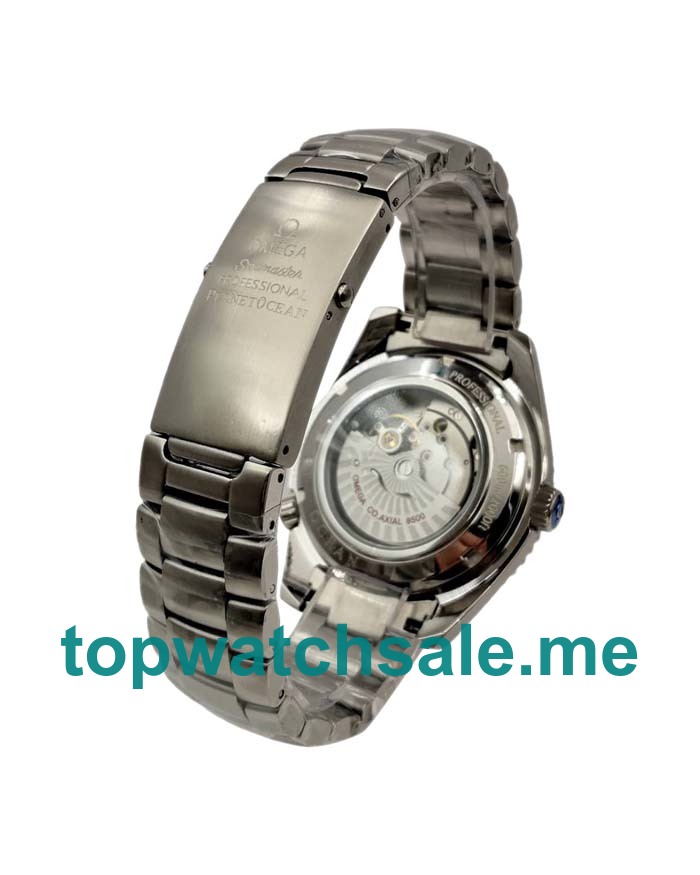 UK Blue Dials Steel Omega Seamaster Planet Ocean 232.90.44.22.03.001 Replica Watches