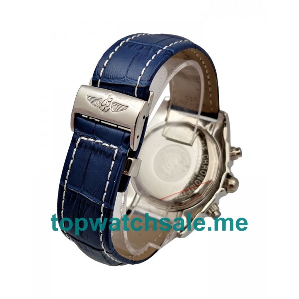 Blue Dials Fake Breitling Chronomat AB0110 Watches UK For Men