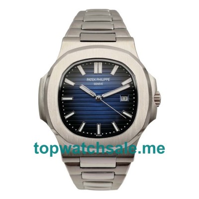 UK Blue Dials Steel Patek Philippe Nautilus 5711A Replica Watches