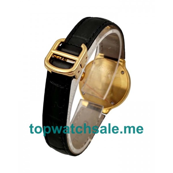 UK Silver Dials Gold Cartier Ballon Bleu W6900156 Replica Watches