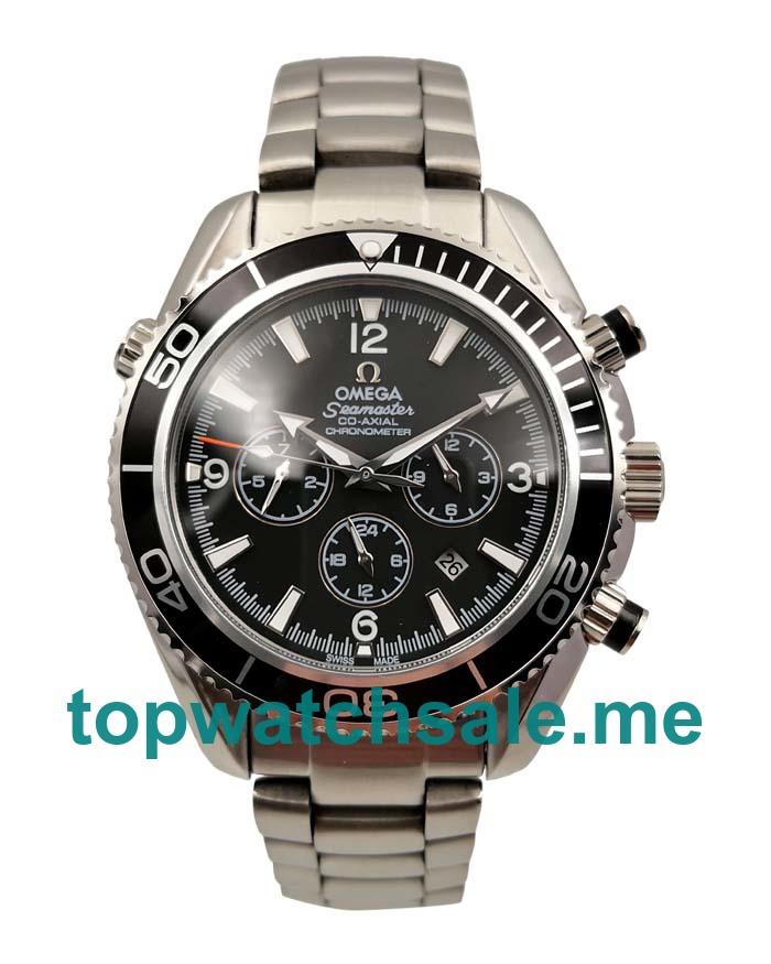 UK Black Dials Steel Omega Seamaster Planet Ocean 2210.50.00 Replica Watches