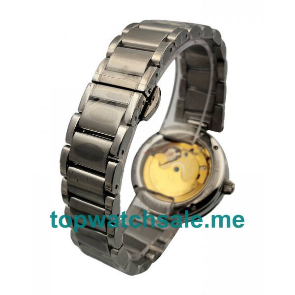 UK White Mother-of-pearl Dials Steel Omega De Ville Ladymatic 425.30.34.20.55.001 Replica Watches