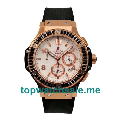 UK White Dials Rose Gold Hublot Big Bang 341.PC.2010.LR.1903 Replica Watches